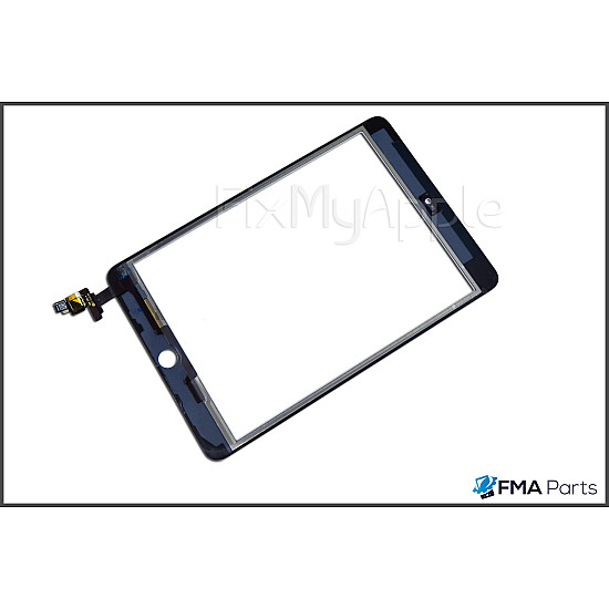 Glass Touch Screen Digitizer with IC - White for iPad Mini 3